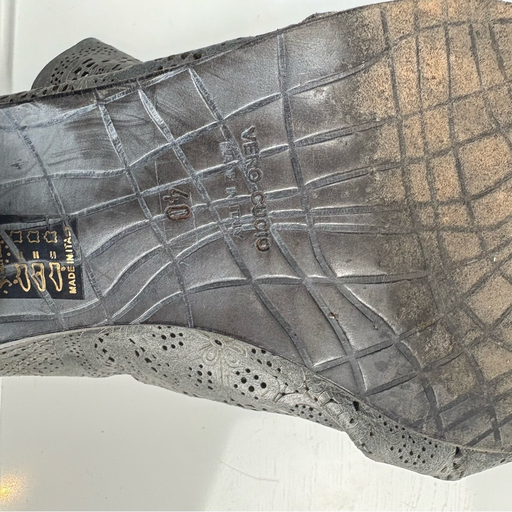 Juice Shoes Open Toe Block Heel Bootie 40 - Picture 10 of 11